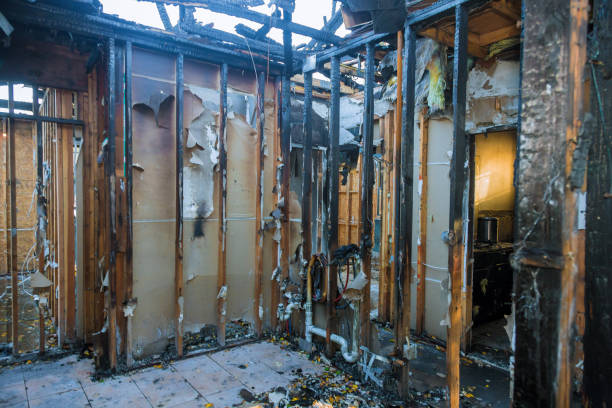Professional Soot Cleanup technician working in Baldwin, PA